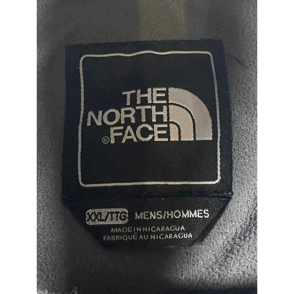 The North Face Mens XXL WindWall Softshell Jacket Heather Grey Full Zip Outdoor‎